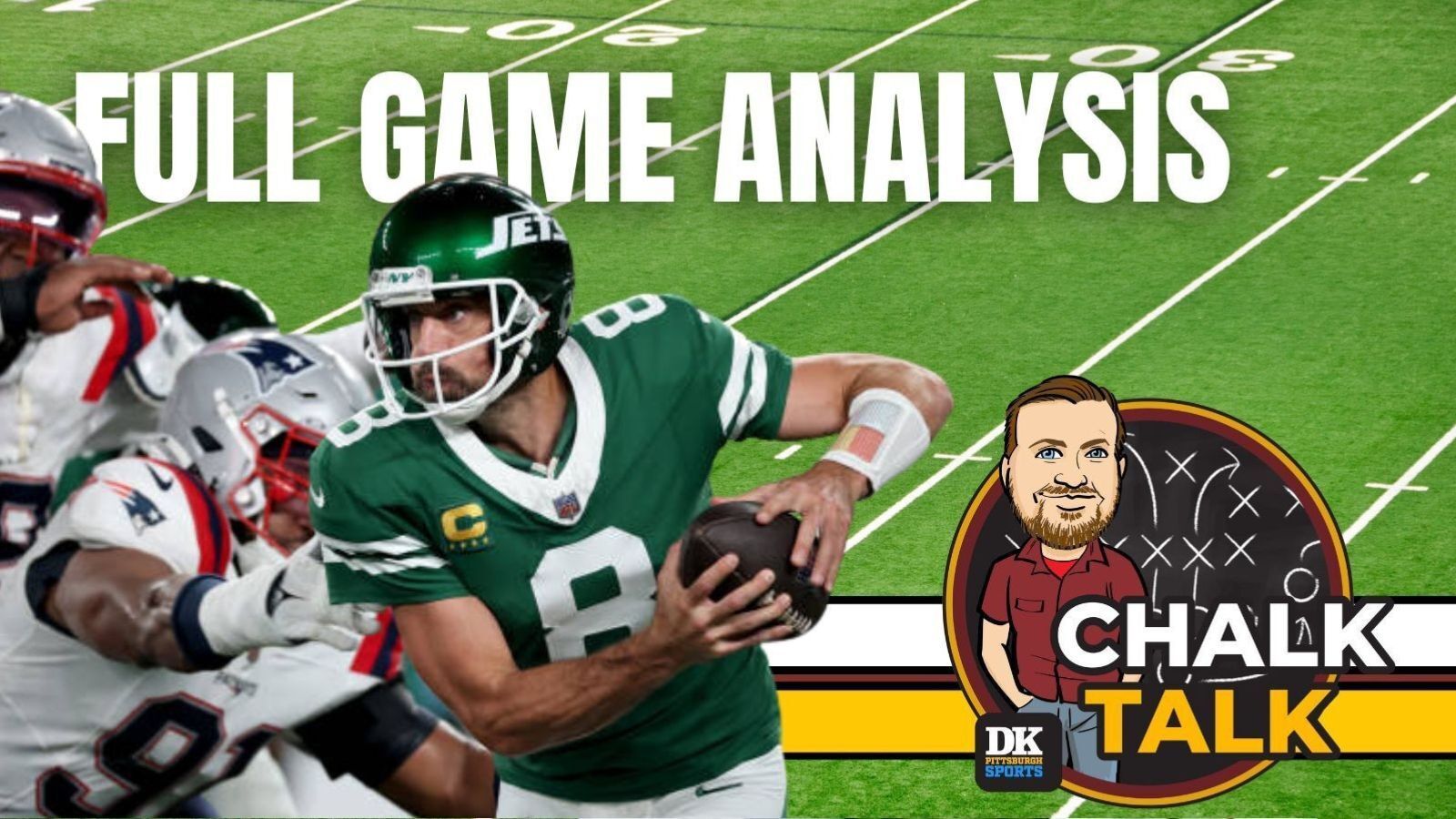 Chalk Talk: Rodgers 2024 Week 3 full game analysis taken on the South Side (Videos). Photo by GETTY